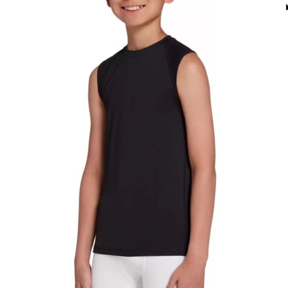 DSG Black Sleeveless Compression Shirt, Size XL, NWT - Picture 1 of 12
